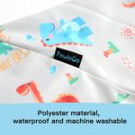 PewinGo BLW Bib Highchair Cover for Baby & Long Sleeve Bibs,Waterproof, Easy to Clean, Machine Washable,Comfortable - Image 7